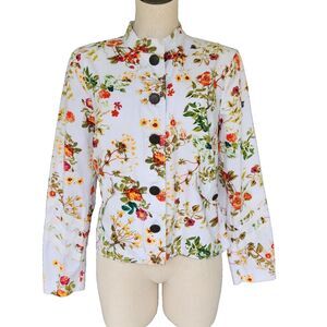 Disney Floral Jean Jacket for Women